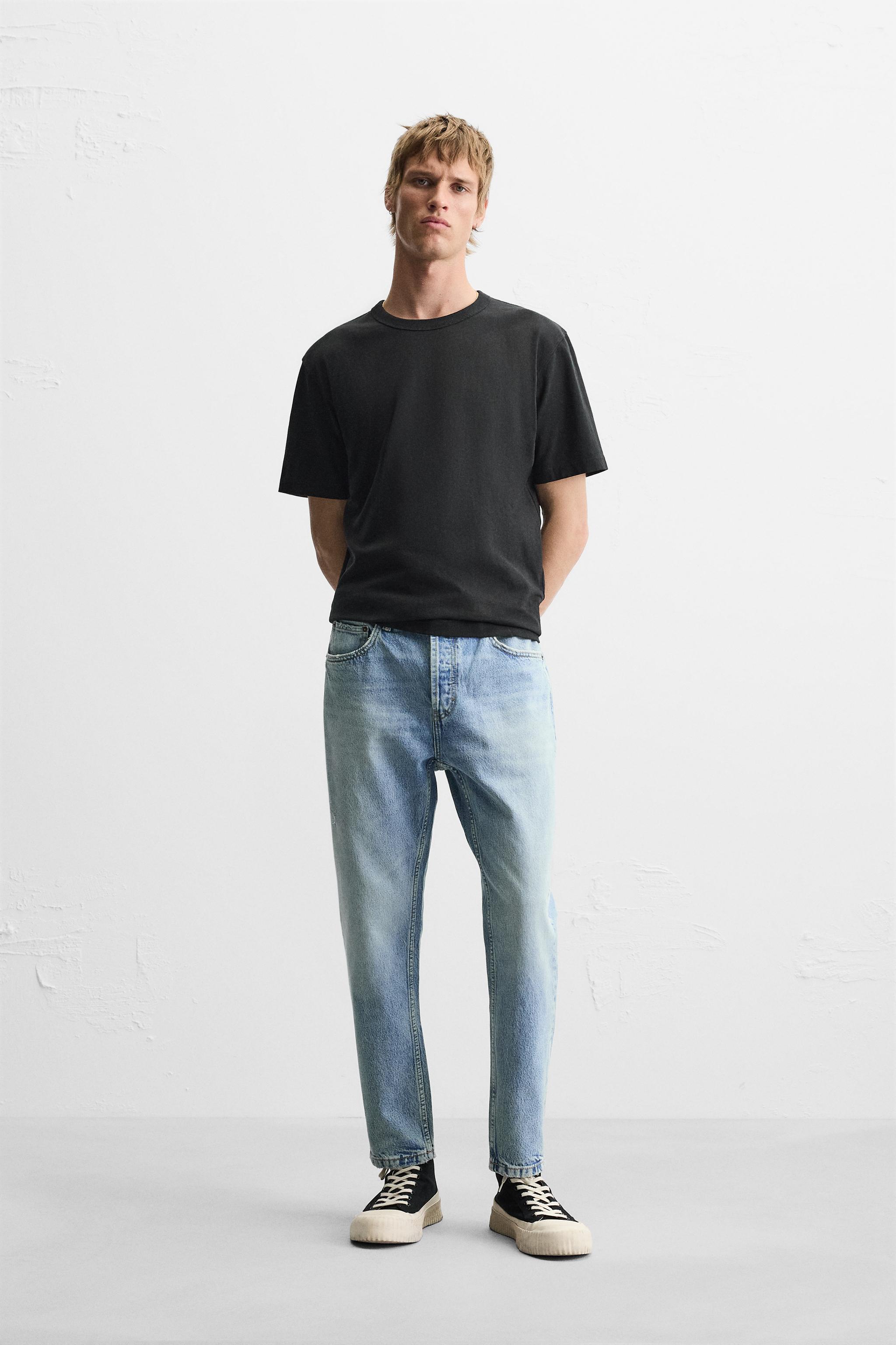 スリムフィットデニムパンツ | メンズ | ZARA 日本