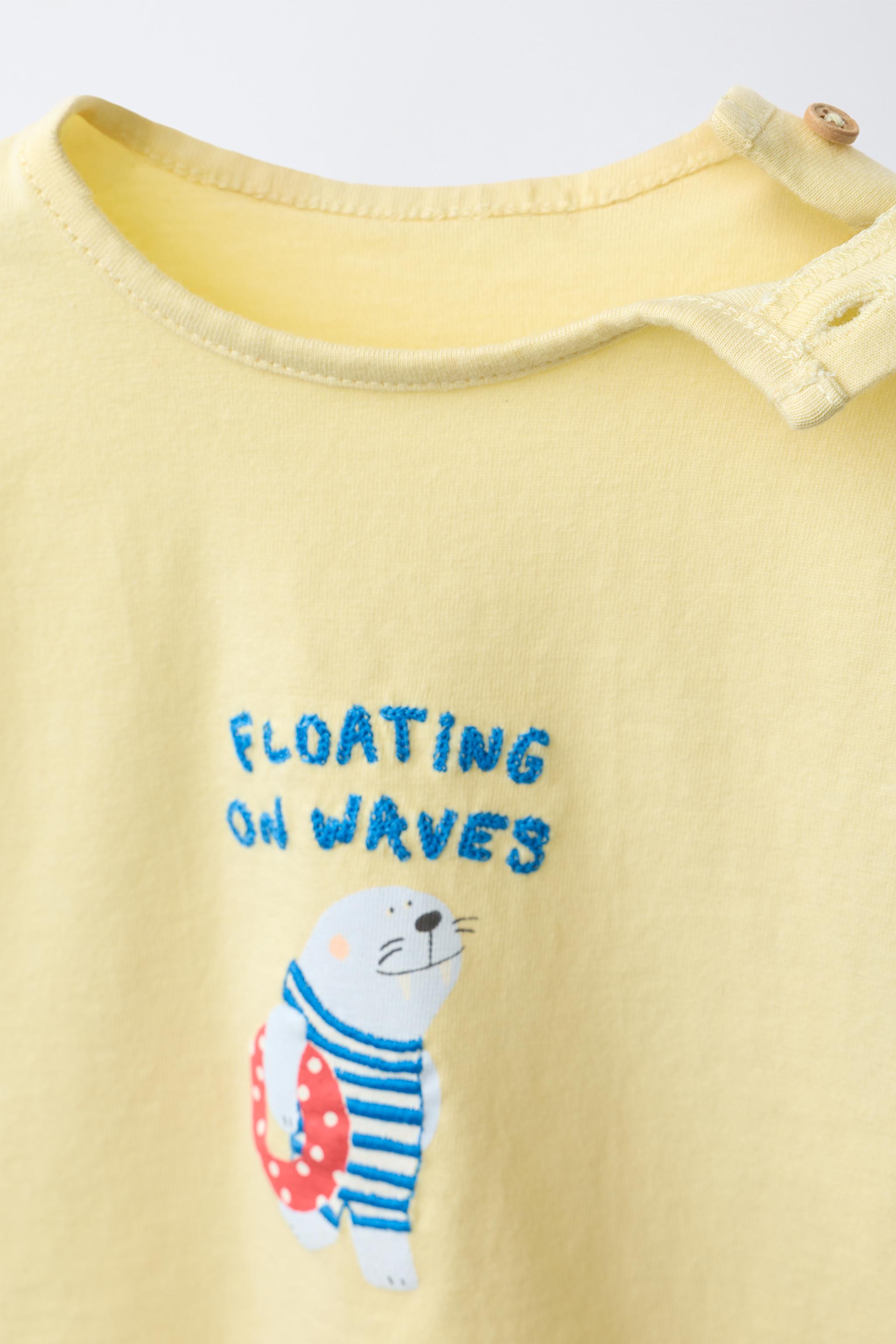 SEAL PRINT T-SHIRT