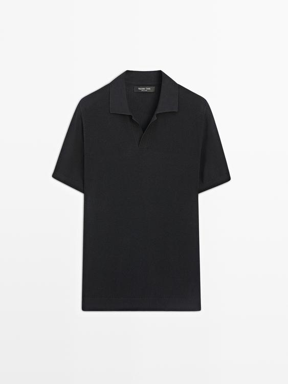 100% cotton knit polo sweater from Zara - $90