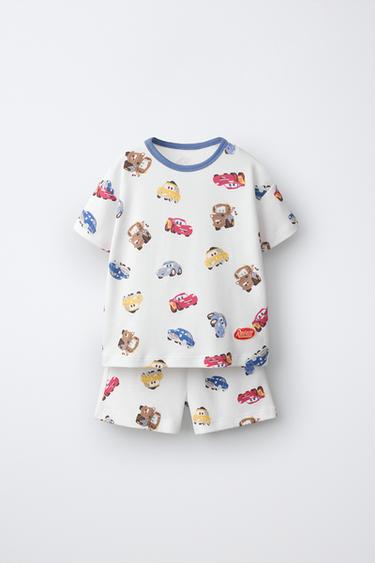 1 1/2-6 YEARS/ CARS © DISNEY PRINT PYJAMAS — White 1