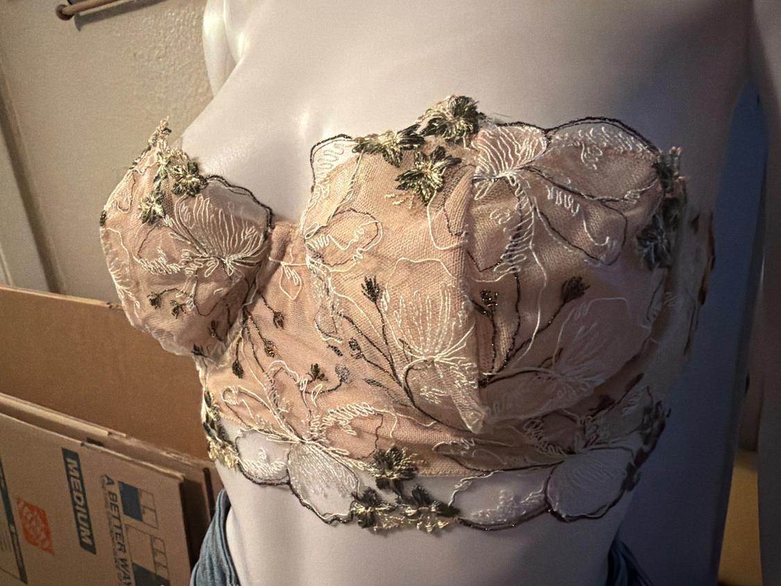 FRENCH EMBROIDERY BANDEAU - Image 3