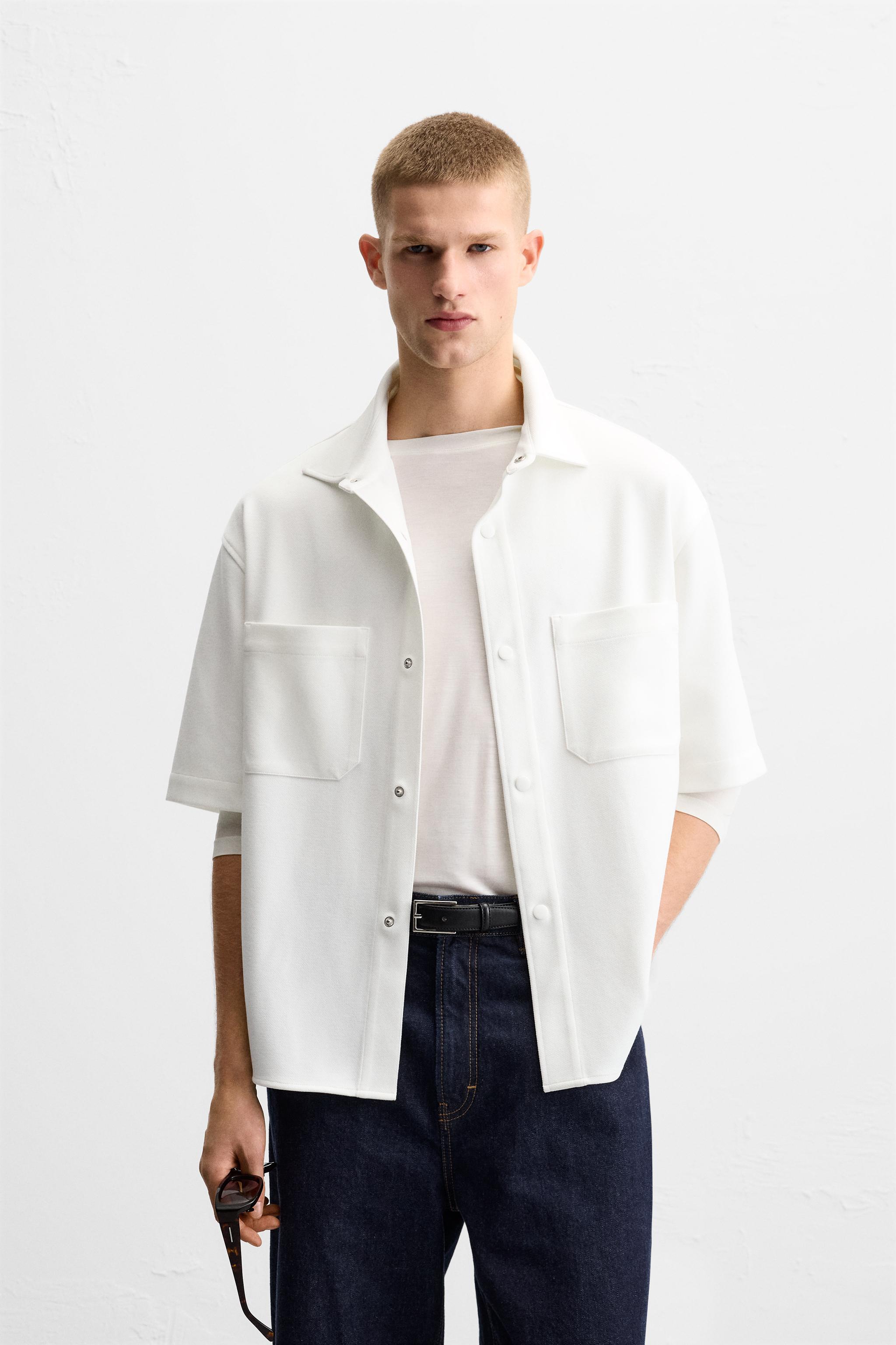 コンフォート シャツジャケット - サンド | ZARA Japan / 日本