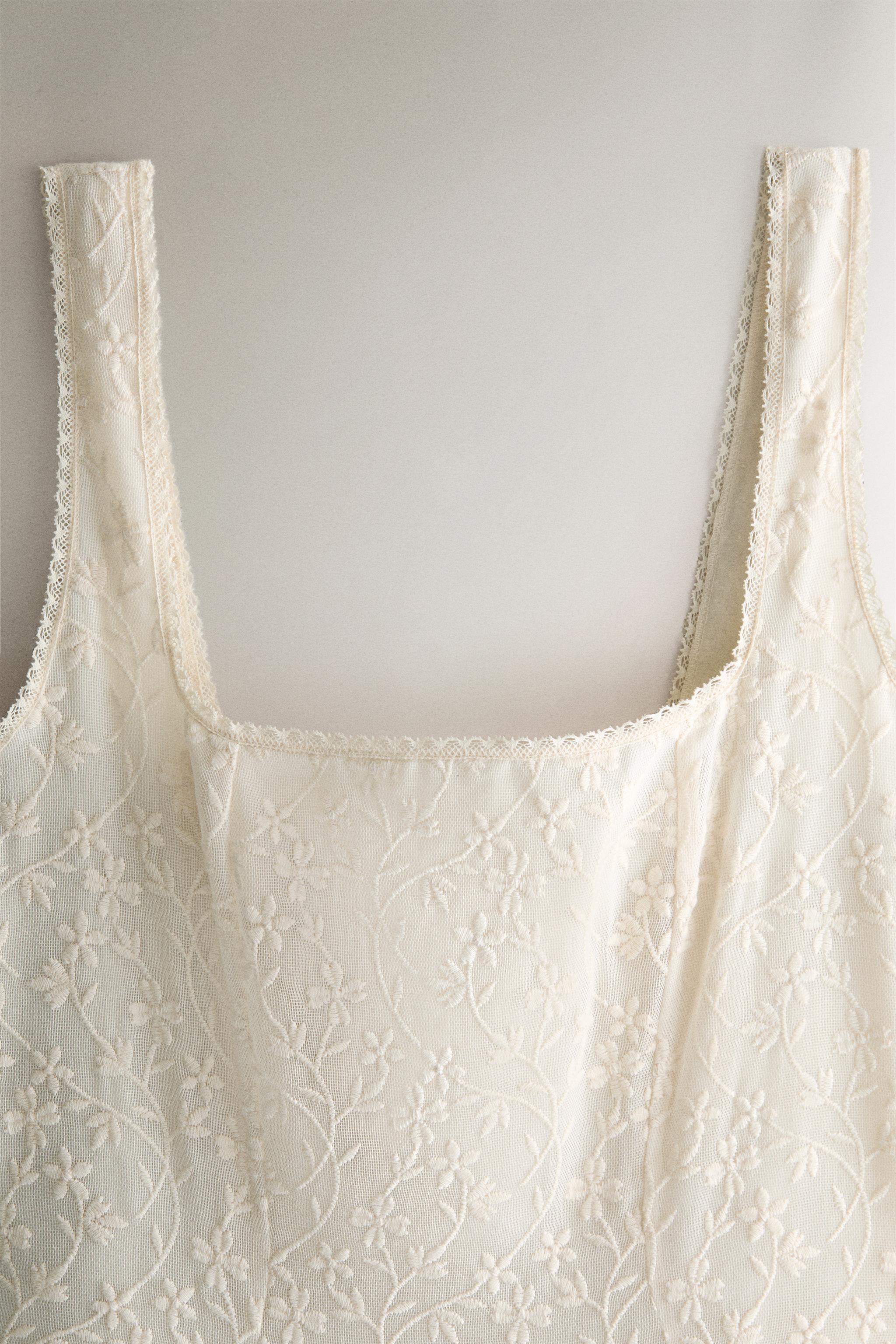 FLORAL COTTON DRESS