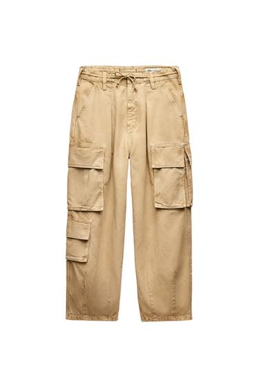 LOOSE FIT CARGO PANTS ZW COLLECTION
