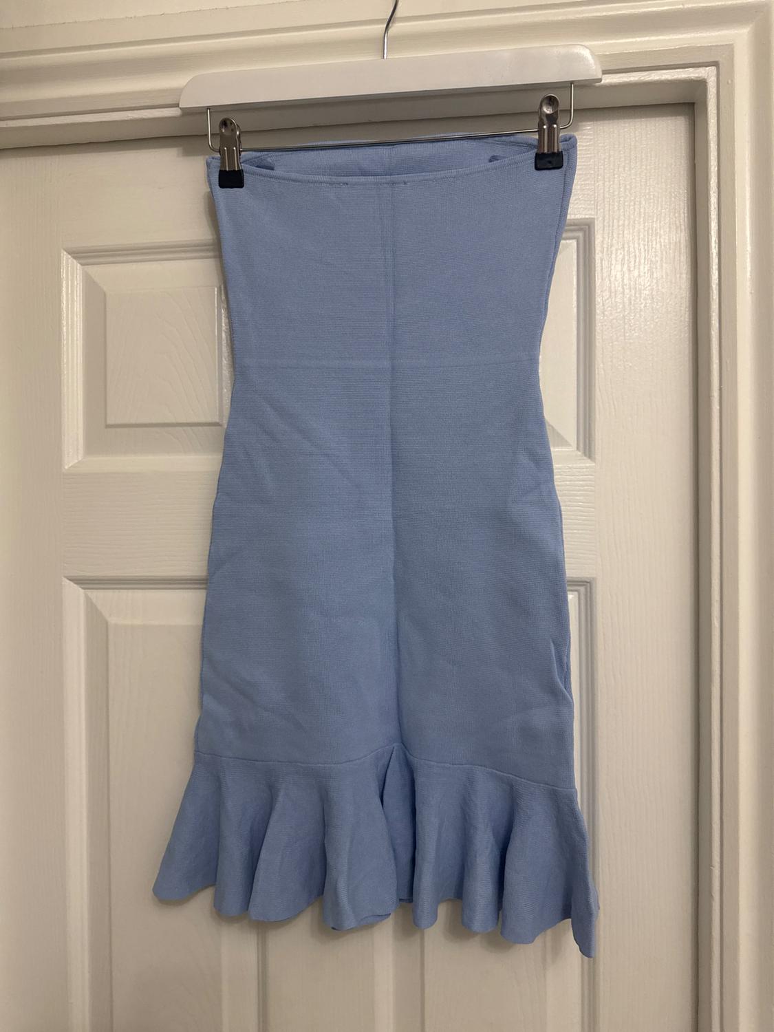 RUFFLED KNIT DRESS - Image 2