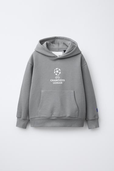 SUDADERA CAPUCHA UEFA CHAMPIONS LEAGUE ® - Gris de Zara