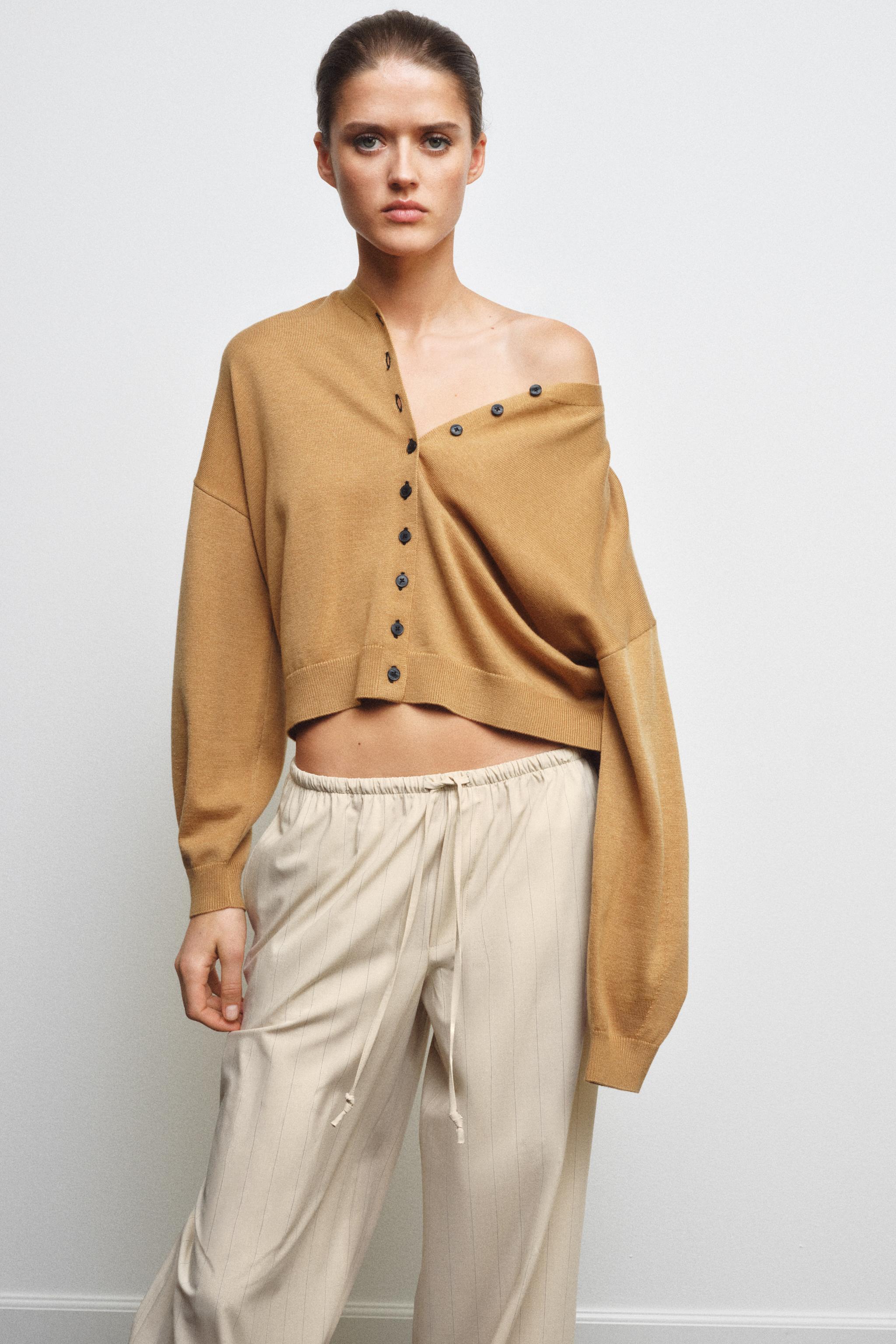 ZW COLLECTION STRIPED PAJAMA PANTS - striped | ZARA United States
