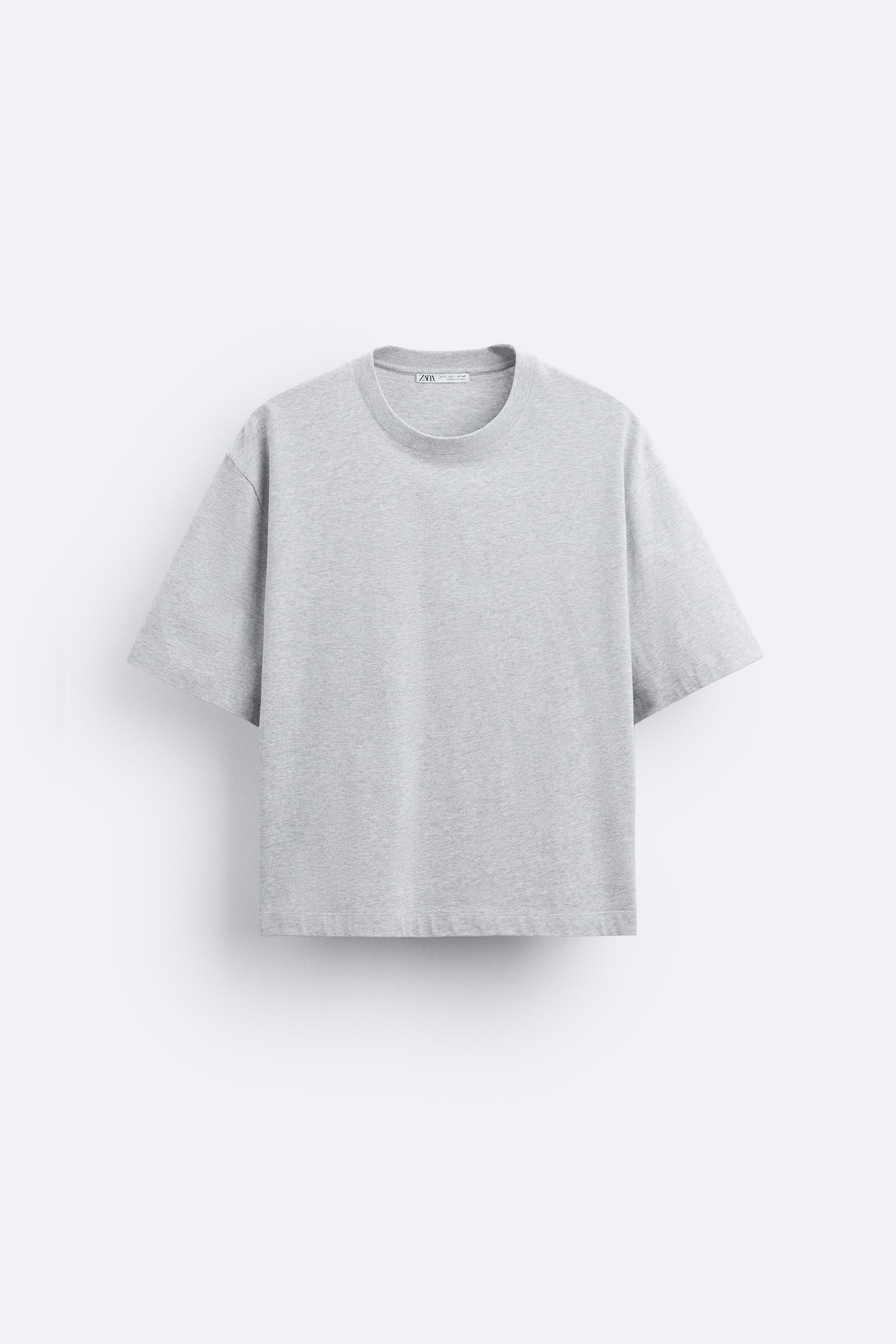 Slim fit t shirt on sale zara