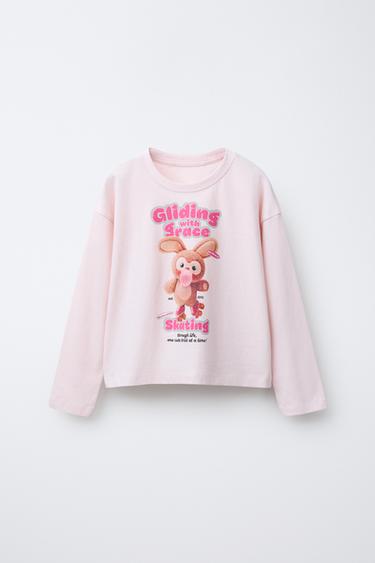 6-14 ANS/ PYJAMA À IMPRIMÉ LAPIN - Rose de Zara - Image 1