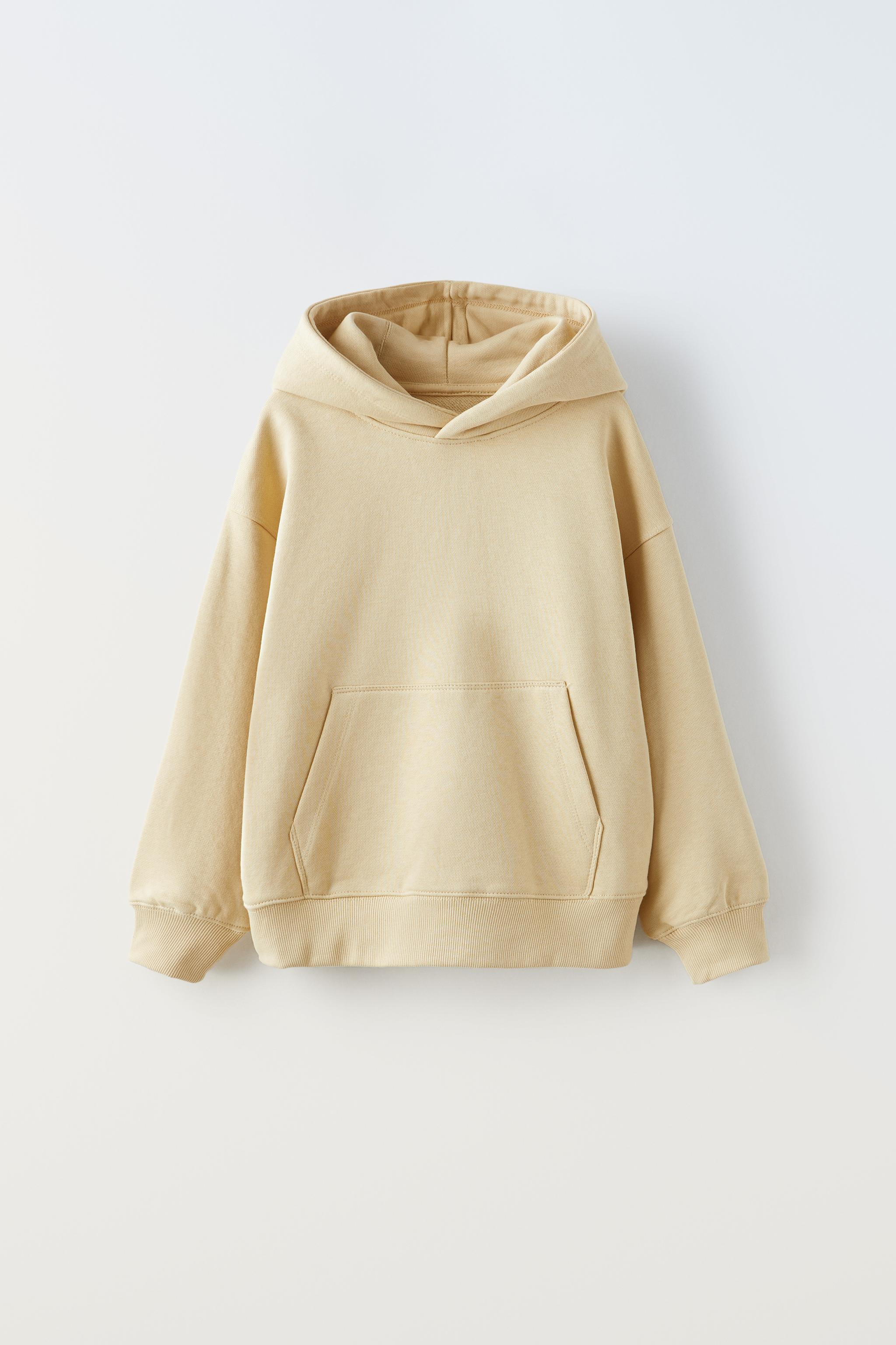 BASIC HOODIE SWEATSHIRT - Light pink