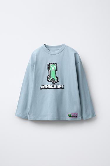 MINECRAFT © MOJANG AB. ™ PRINTED T-SHIRT - Blue / Grey by Zara - Image 0