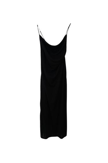 VESTIDO MIDI FRUNCE