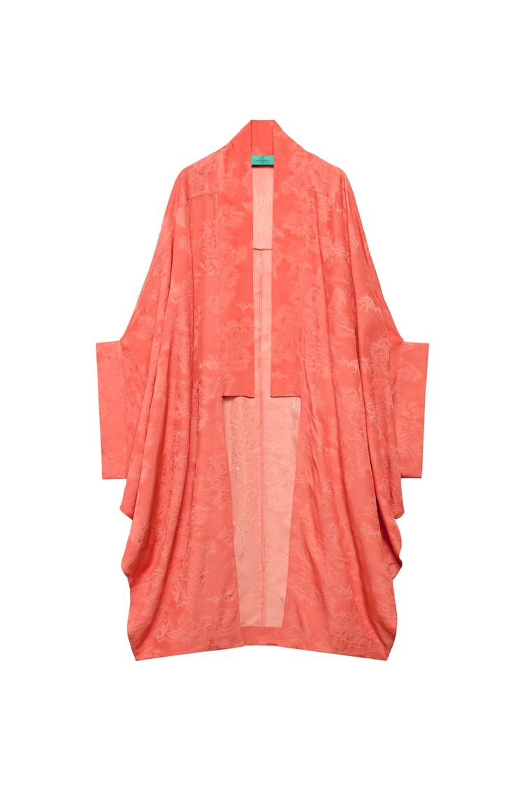 Kimono jacquard marisa berenson x zara