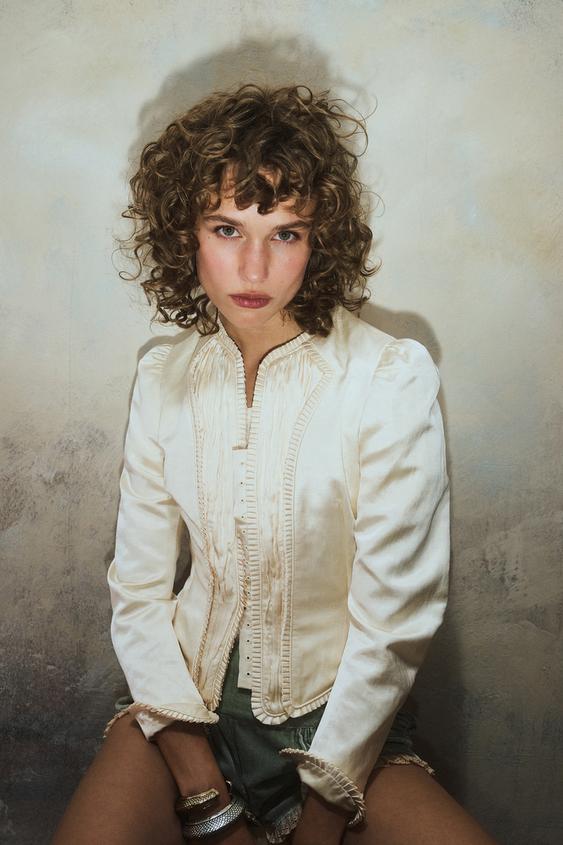 LINEN CORSET JACKET KATE MOSS X ZARA