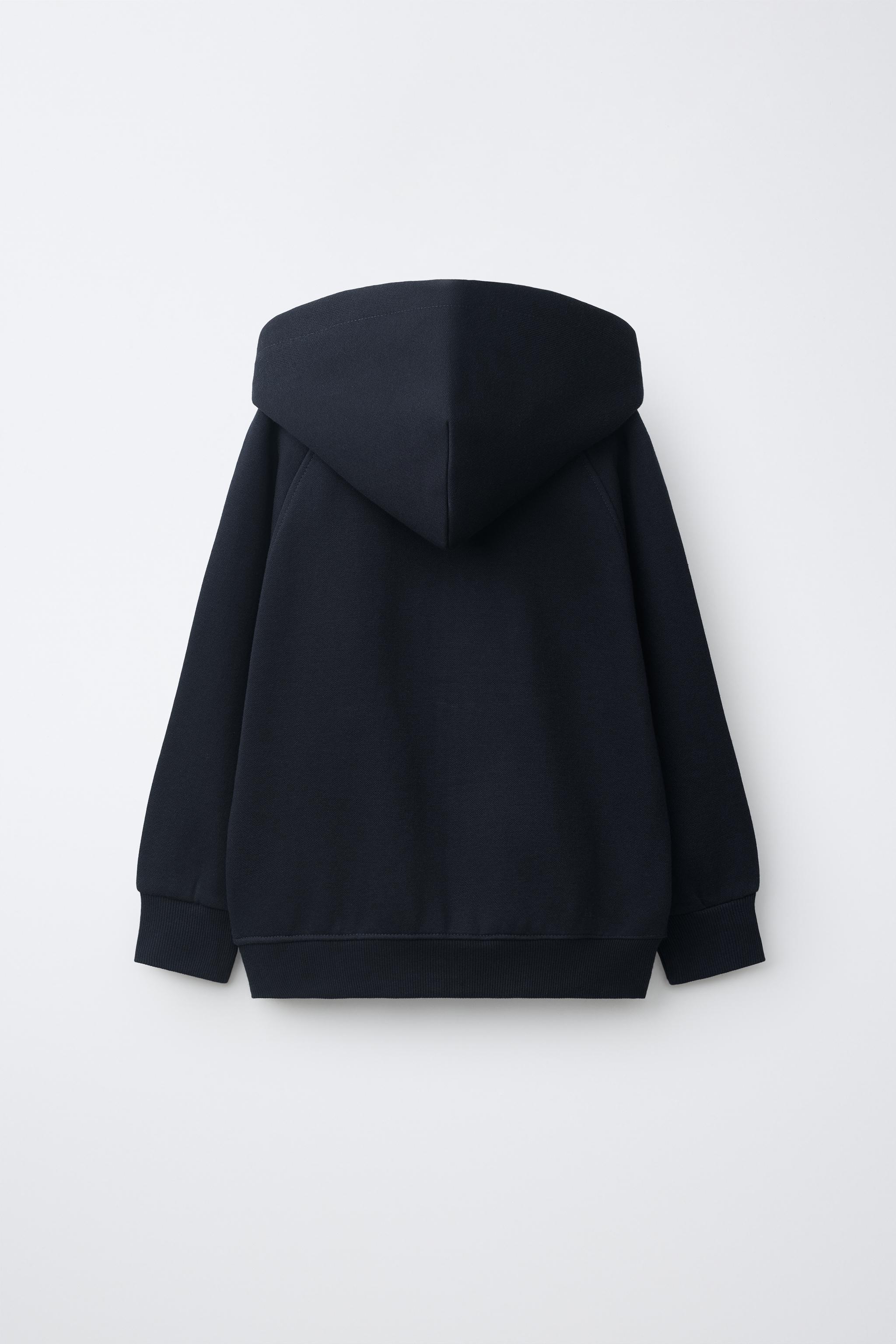 SWEAT ZIPPÉ À CAPUCHE