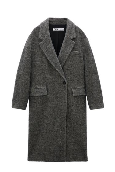 OVERSIZED COAT WITH WOOL