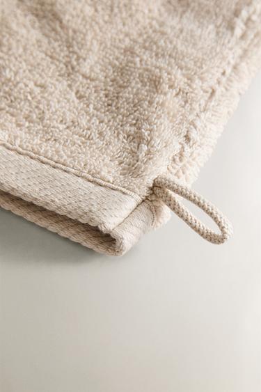 GANT DE TOILETTE COTON ÉPONGE - Sable de Zara - Image 3