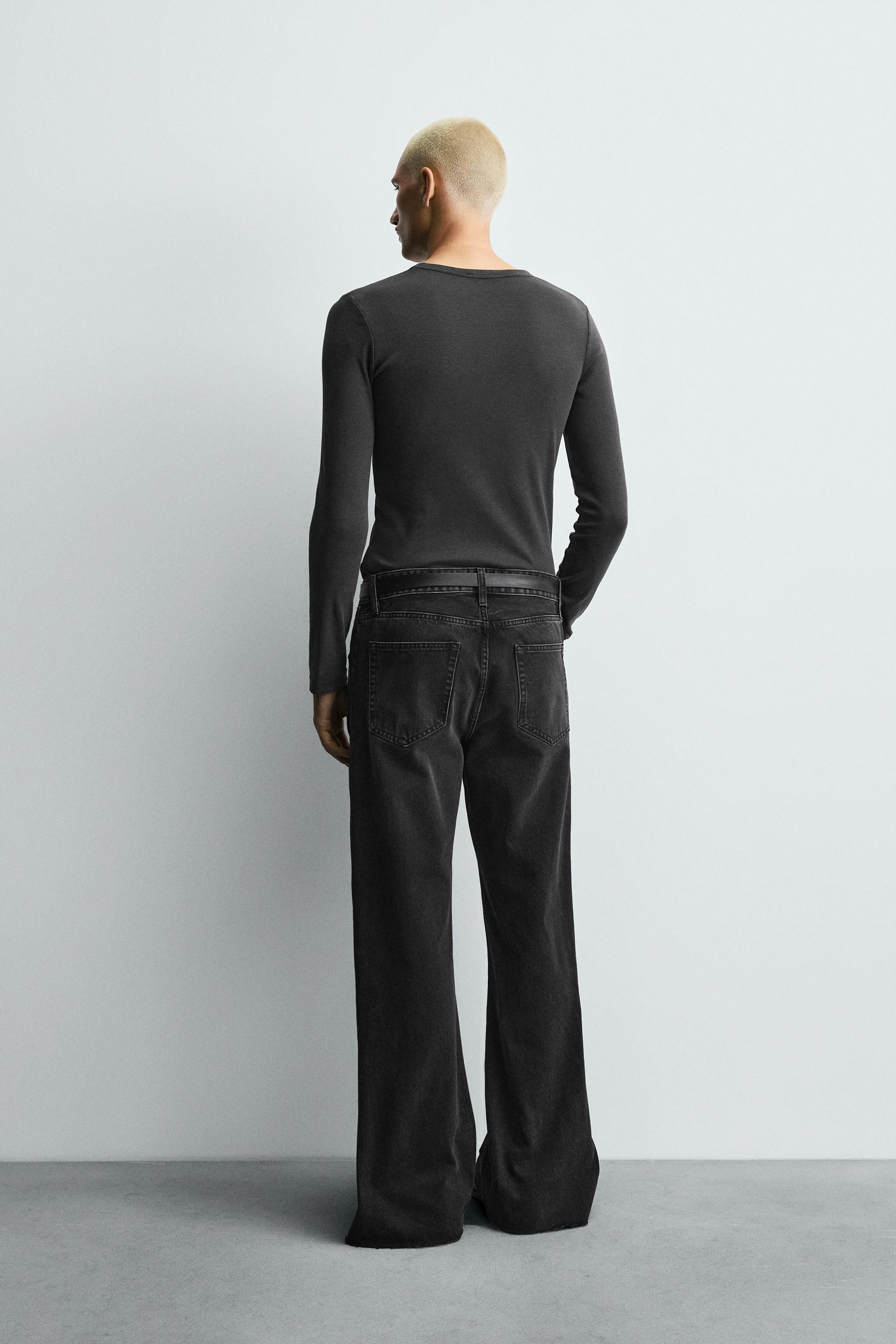 JEAN FLARE FIT FERMETURES ÉCLAIR