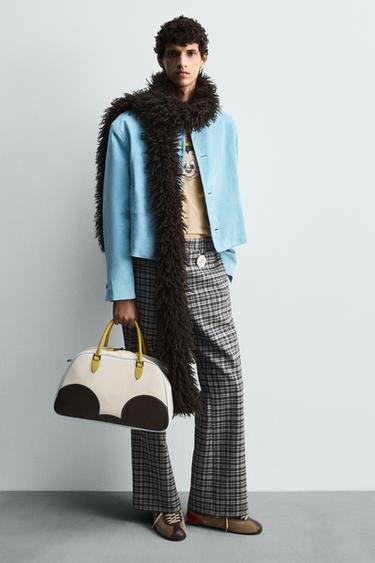 TÚI DA ĐEO CHÉO HARRY LAMBERT FOR ZARA X DISNEY - Trắng Nhờ từ Zara - Hình ảnh 0