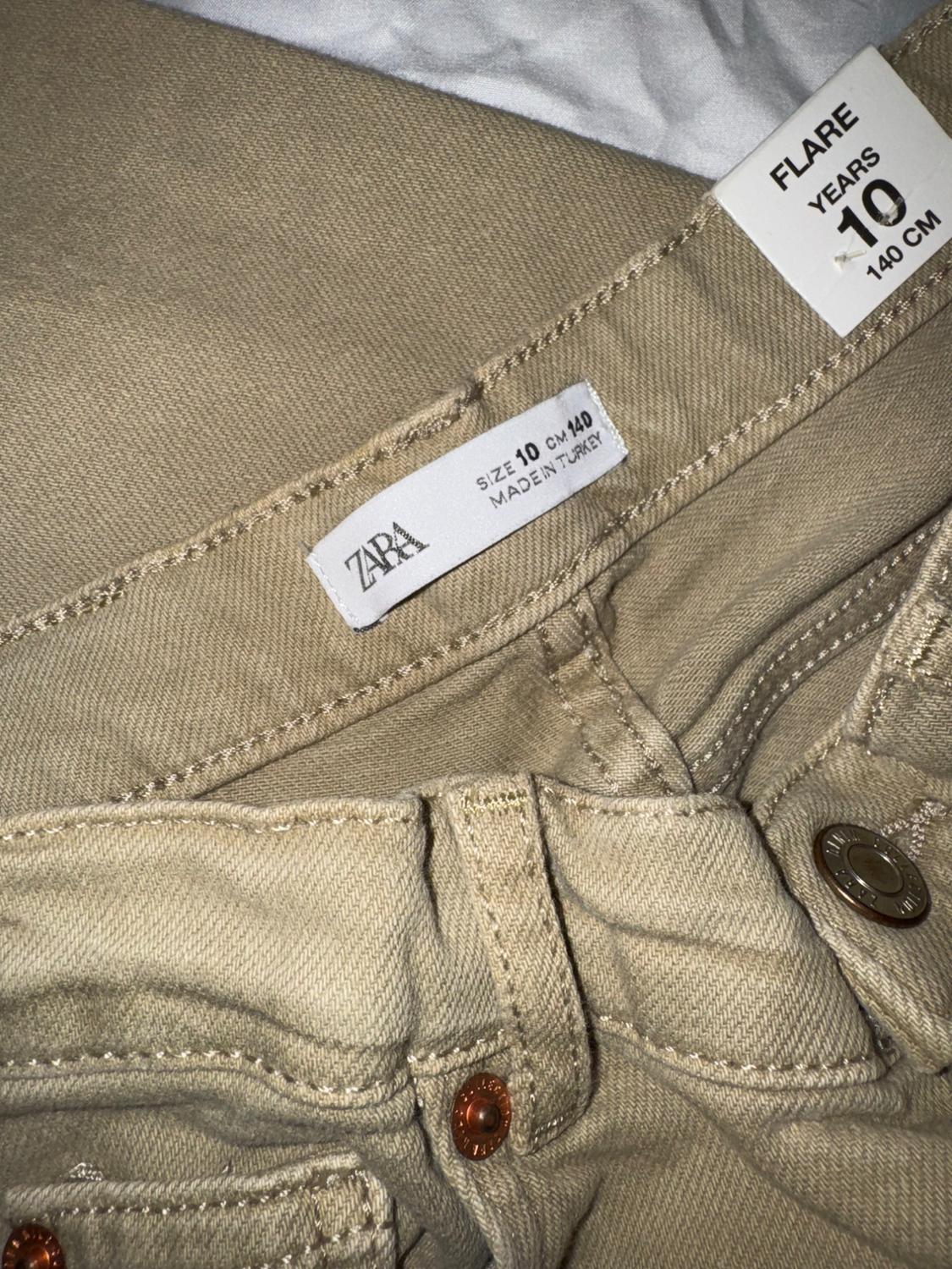 GIRLS TAN JEANS - Image 3