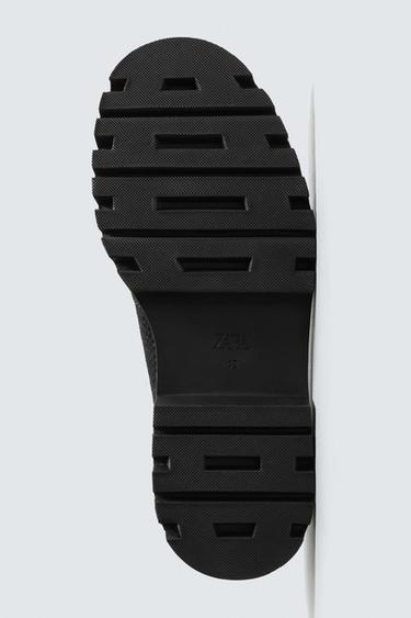 LEATHER HOOK SHOES - Black by Zara - Image 6