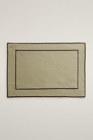 CONTRAST SCALLOPED PLACEMAT - Bluish by Zara