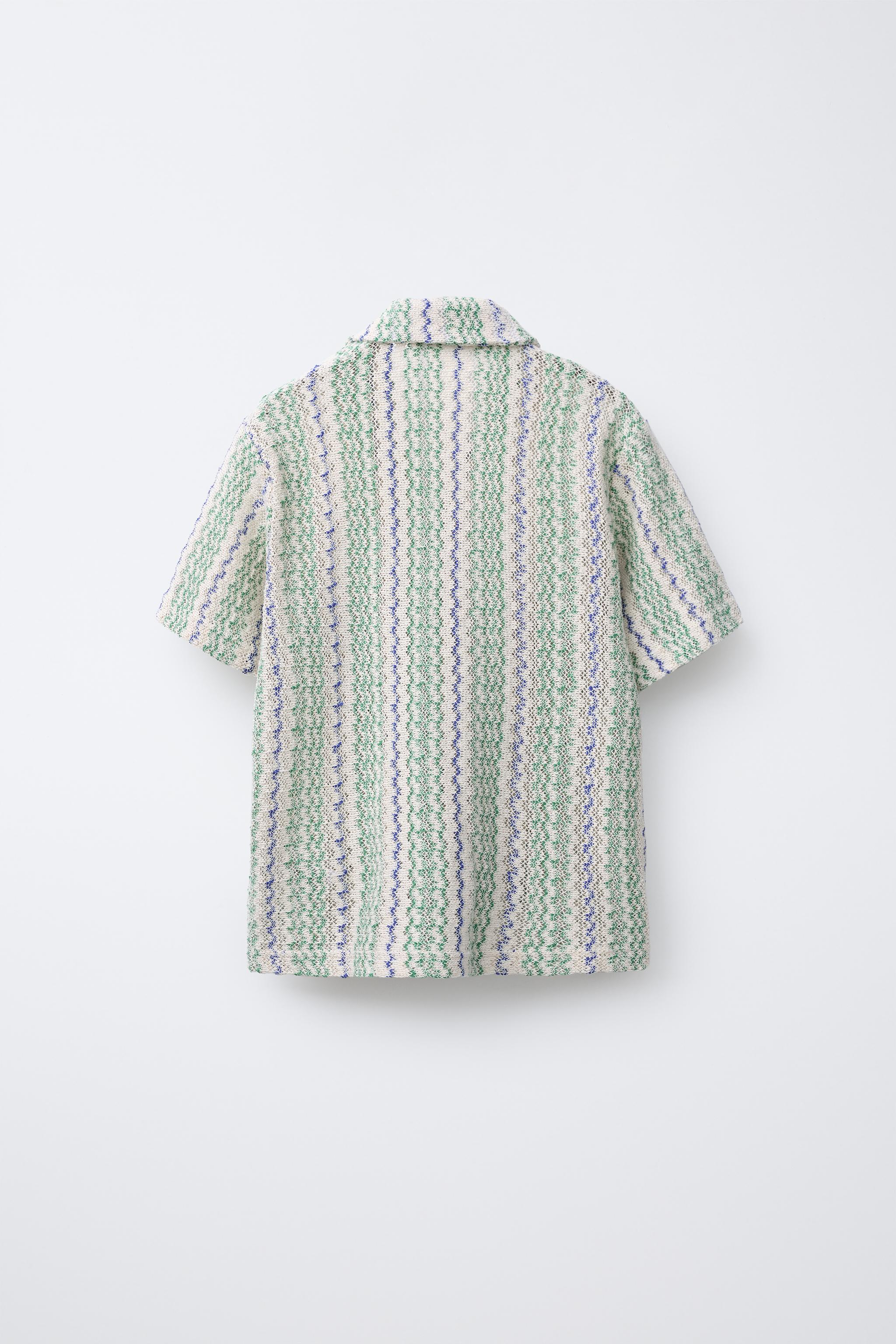 PRY シュウト　Textured Crease Shirt サイズ1 PRY シュウト Textured Crease Shirt サイズ1