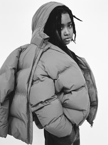 WATER-REPELLENT LABEL COAT - Grey by Zara