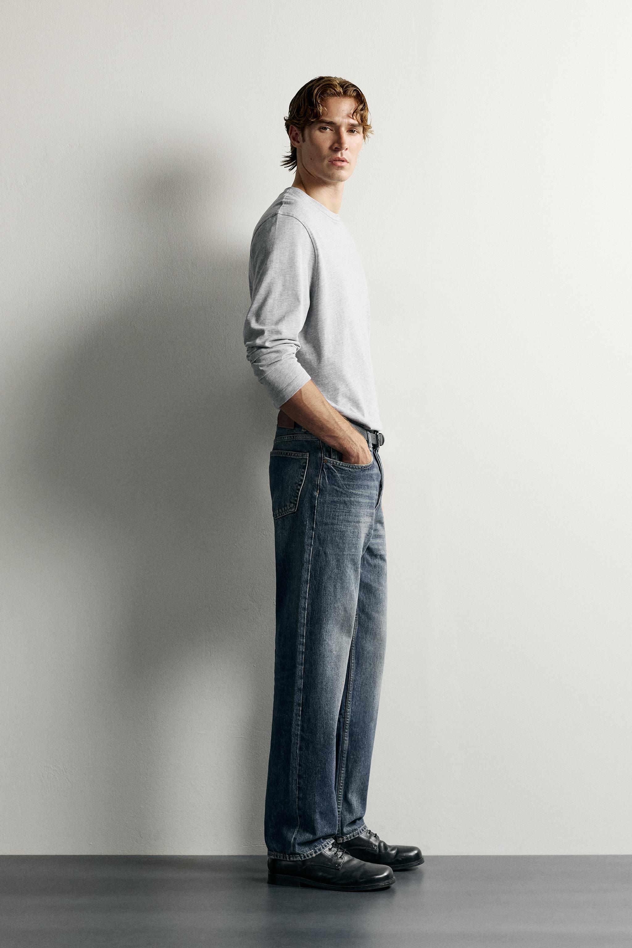 Zara STRAIGHT FIT JEAN görsel 4