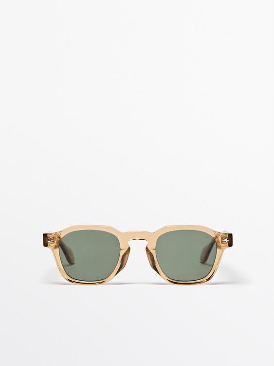 Geometric sunglasses from Zara - $130