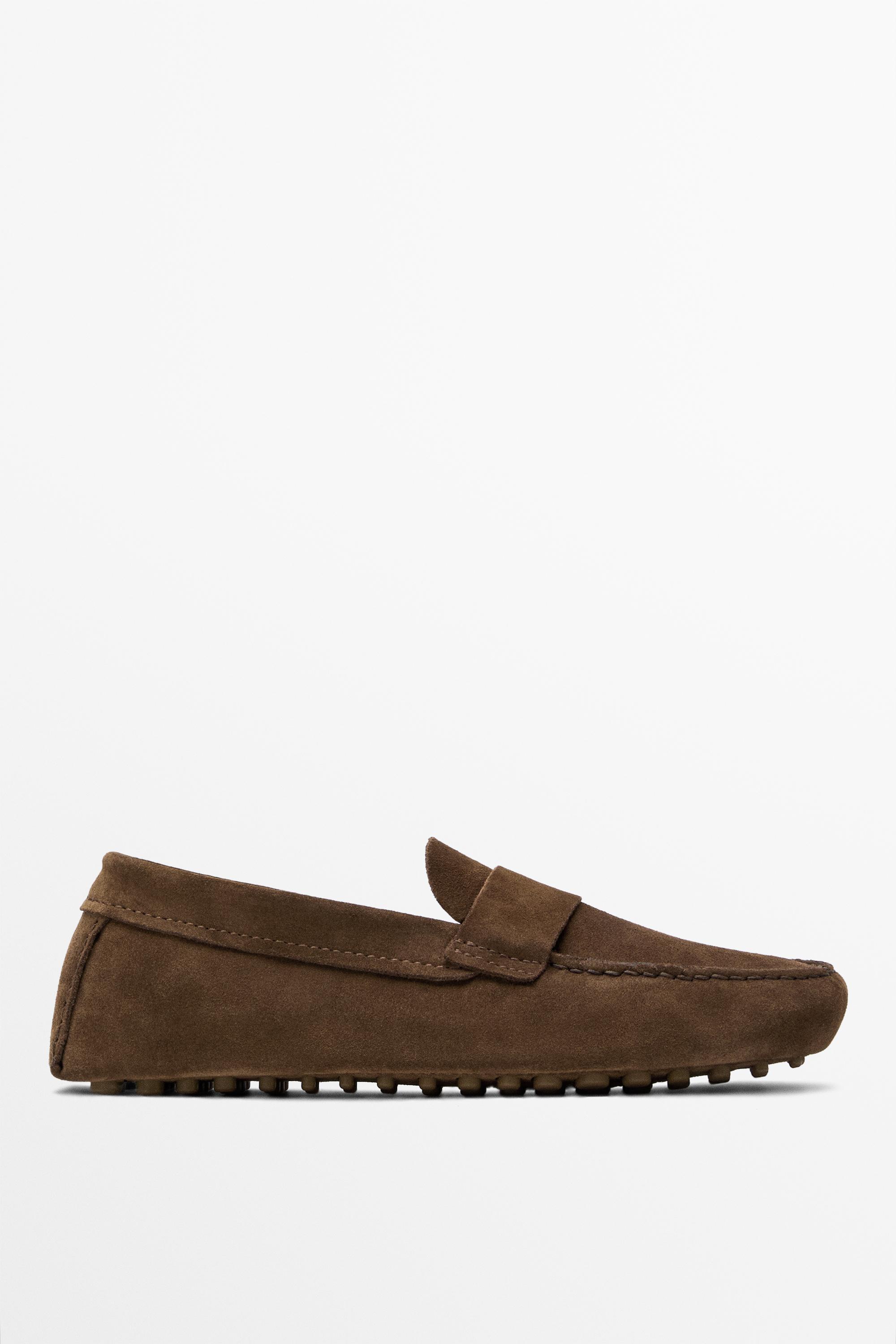 Soft leather ziowa  penny loafers — 1-732
