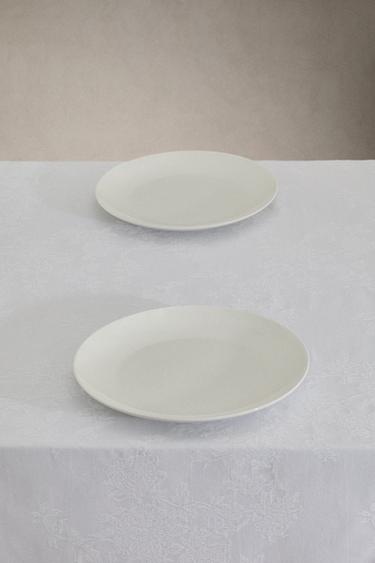 NAPPE COTON JACQUARD - Blanc de Zara - Image 1