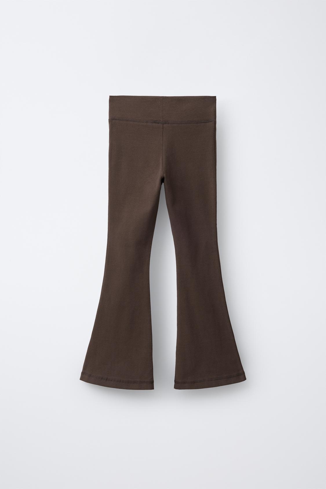FLARE TEXT LEGGINGS