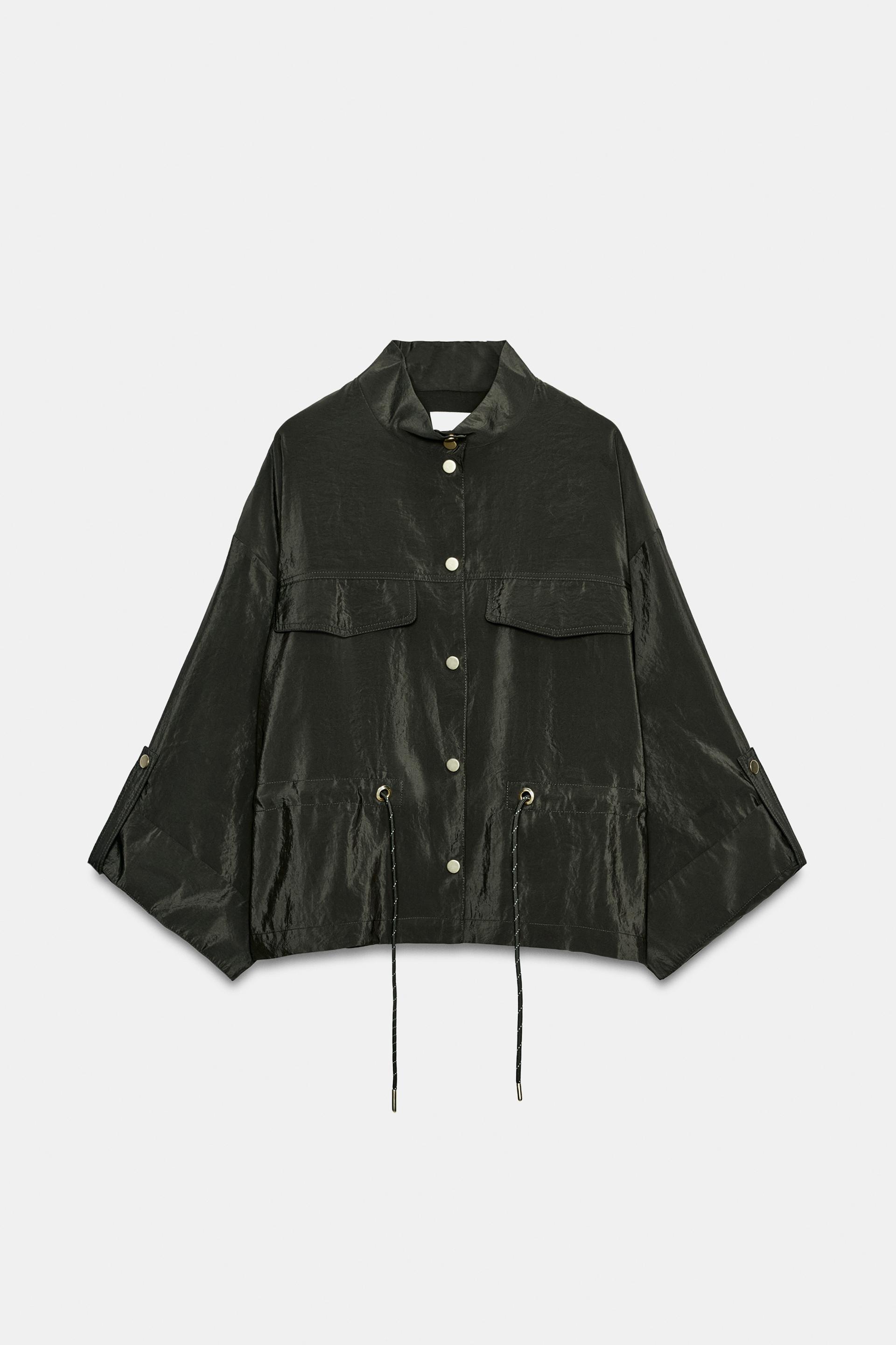Satin Finish Pocket Jacket
