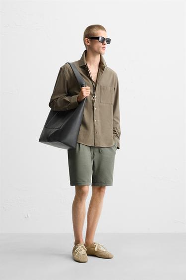 BERMUDA CONFORT - Vert de Zara - Image 3