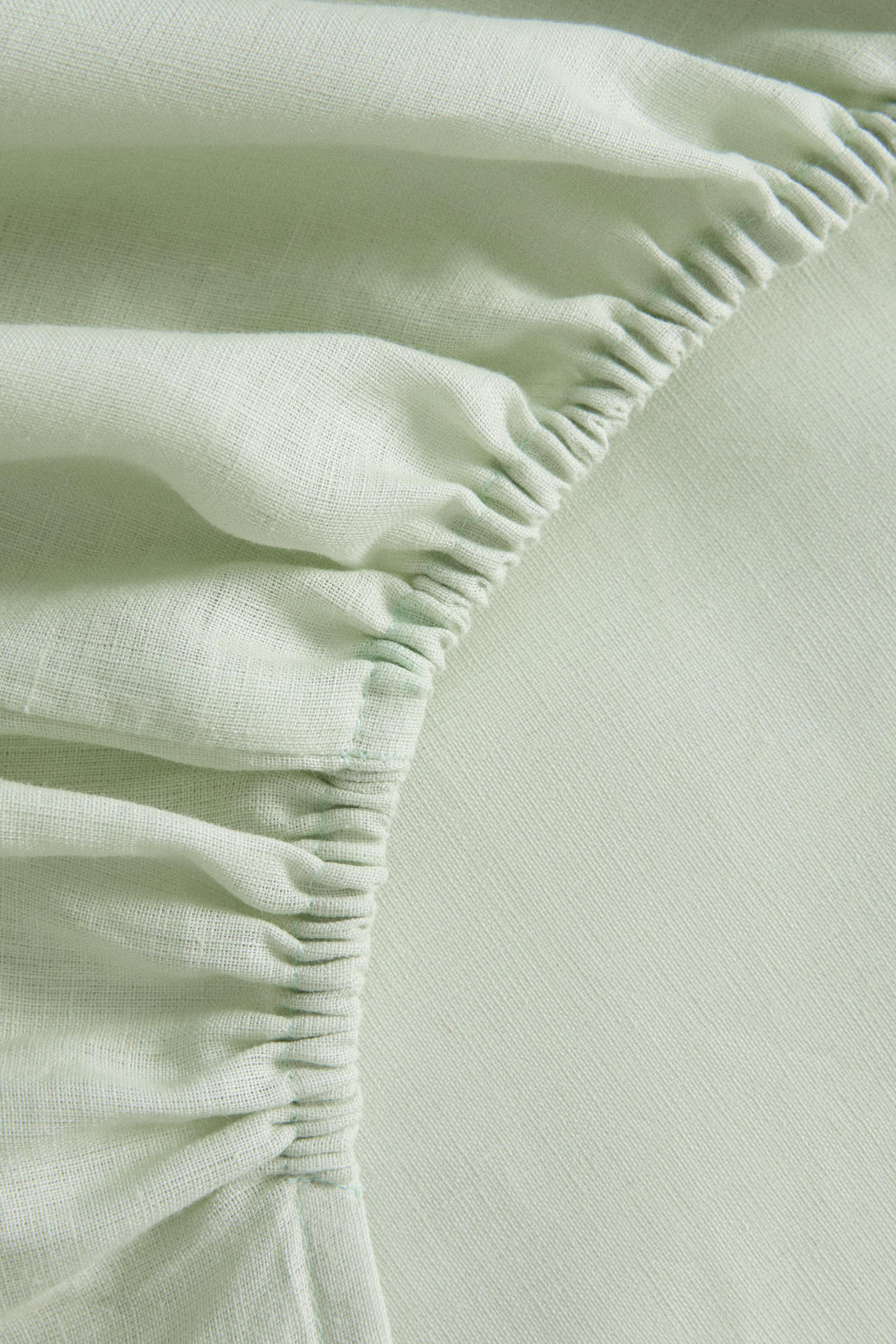 FADED LINEN FITTED SHEET (140 GSM)