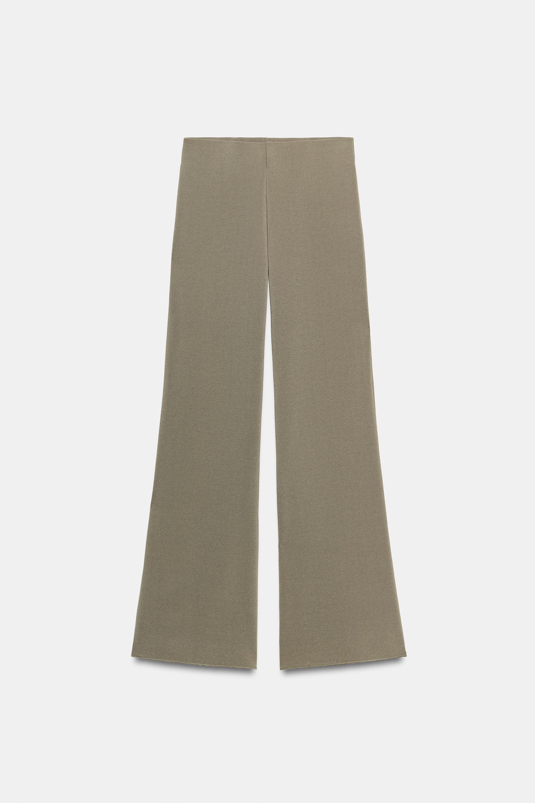 STREÇ GENİŞ PAÇA PANTOLON - Görsel 5