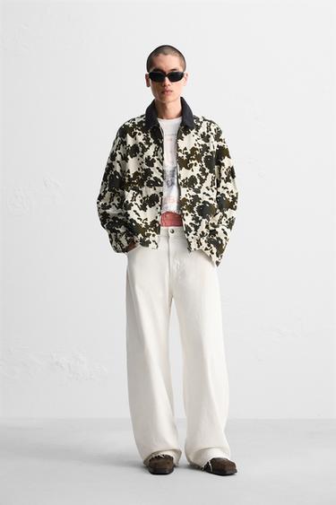 ANIMAL PRINT JACKET - Printed by Zara