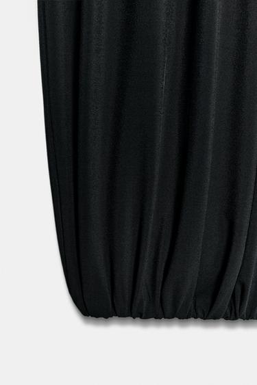 SHORT FLUIDE BAGGY BALLON - Noir de Zara - Image 5