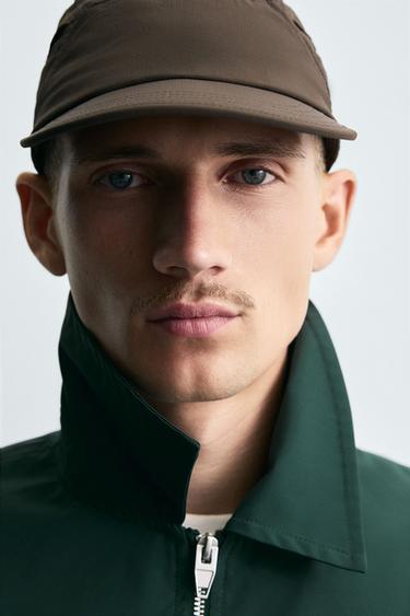 BLOUSON TECHNIQUE ZIPPÉ - Vert de Zara - Image 4