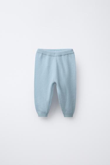 JOGGER 100% CASHMERE - Azul claro de Zara - Imagen 0