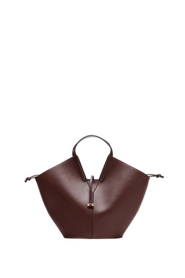 Zara KANDEKOTT CAPAZO STIILIS - Bordoopunane