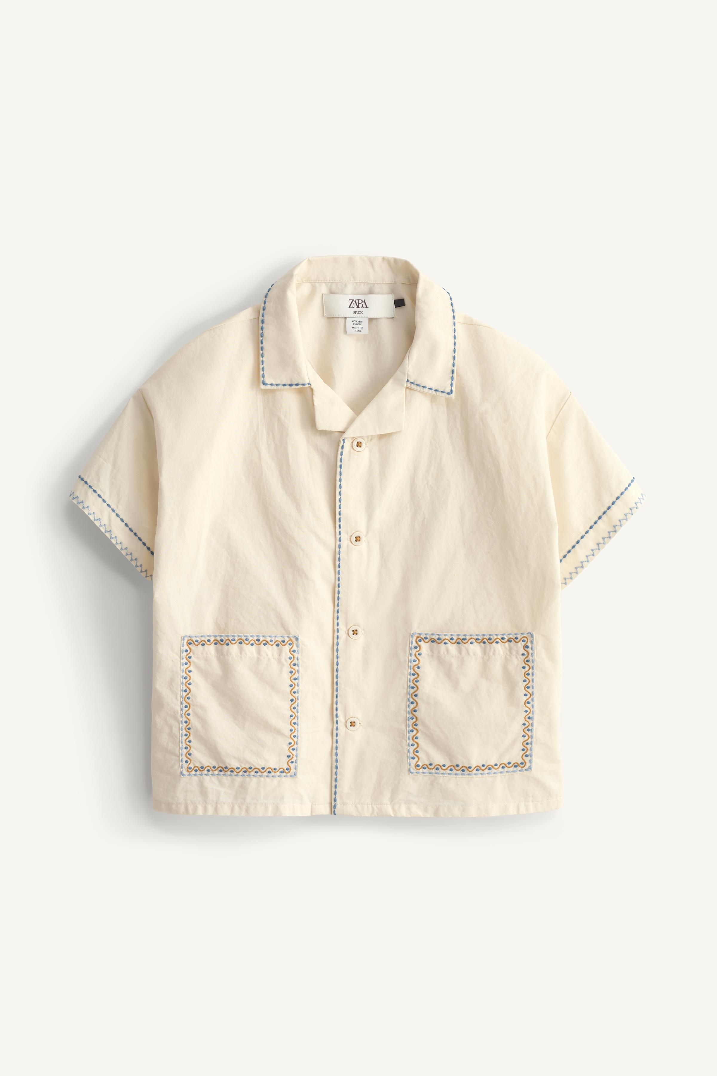 CHEMISE SURPIQÛRES BRODÉES ÉDITION LIMITÉE