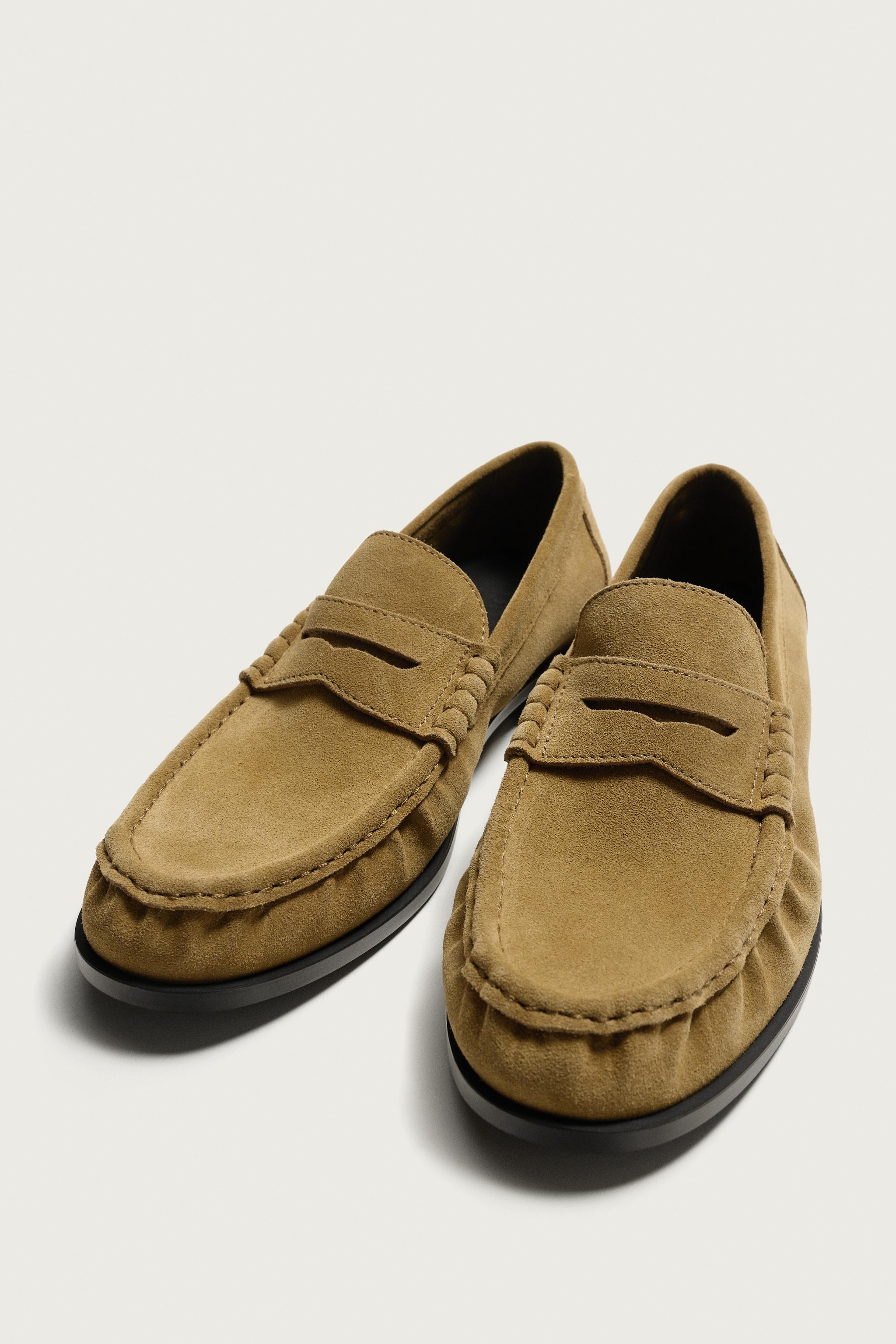 LEATHER LOAFERS