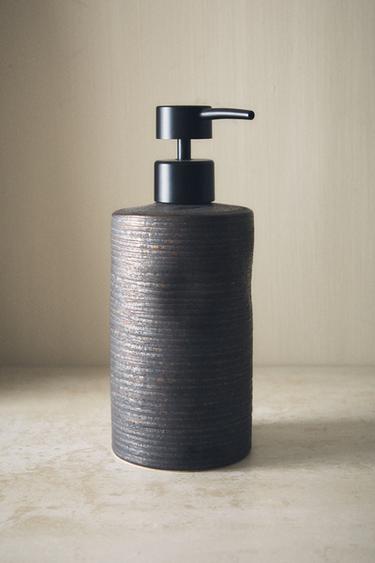 DISTRIBUTEUR SAVON CÉRAMIQUE NOIRE - Noir de Zara - Image 4