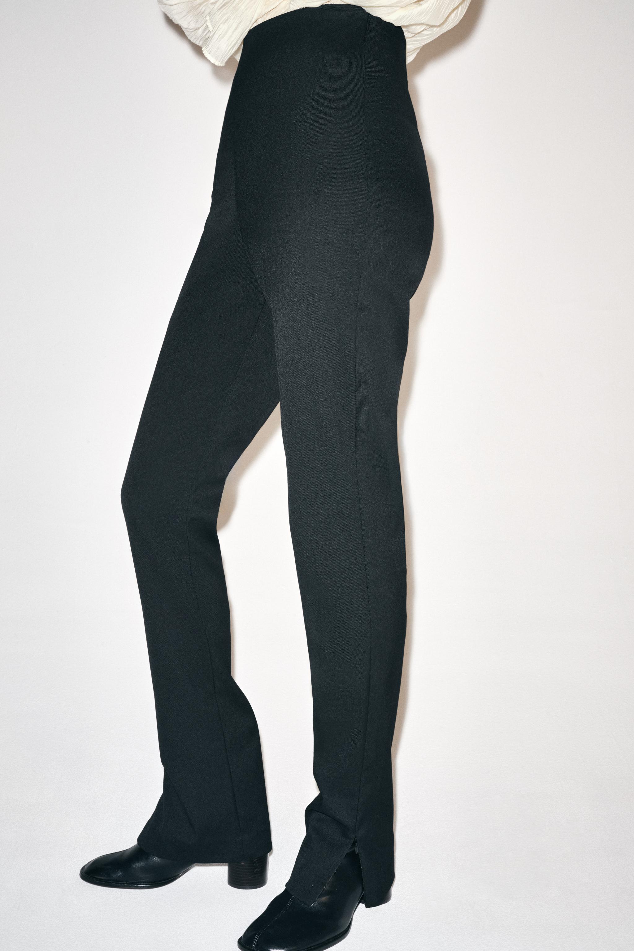ZW COLLECTION WOOL STRAIGHT PANTS