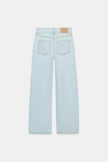 JEAN Z1975 DROIT TAILLE HAUTE LARGE - Bleu clair de Zara - Image 9
