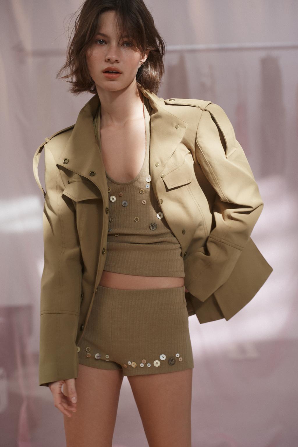 TAILORED BLAZER WITH TABS - image 2