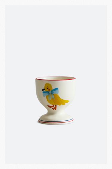 Zara PORCELAIN EGG CUP WITH BIRD X THE ANIMALS OBSERVATORY - Multicolored