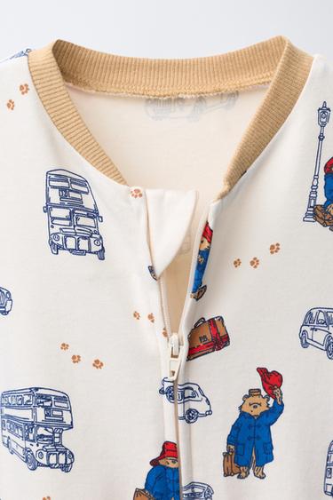 PADDINGTON ™ CONVERTIBLE FOOT SLEEPSUIT - Ecru by Zara - Image 4
